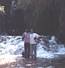 Patrick and Cayla at bottom of Roughlock Falls